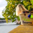 Panier Plage Medium  “Presque Parisienne”